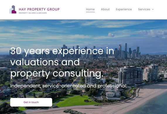 Property consulting website