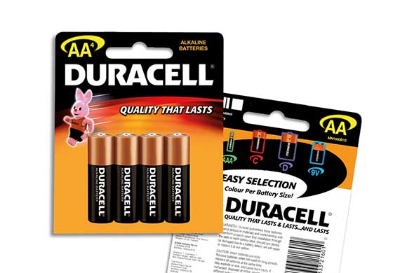 Duracell Packaging Design / Graphic Design