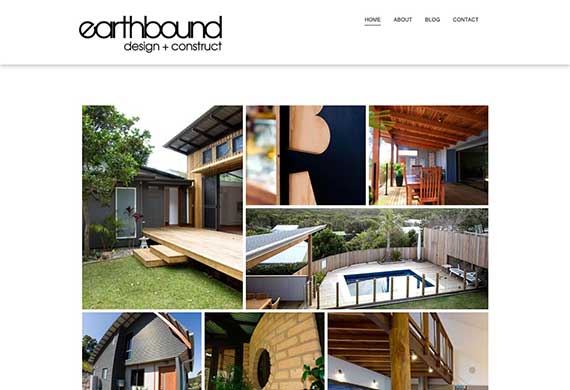 Earthbound Website Design